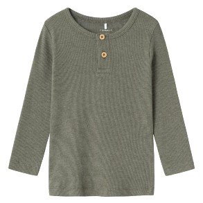 NAME IT Dusty Olive Kab Bluse