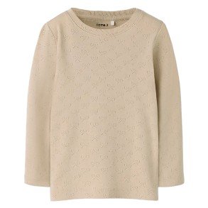 NAME IT Feather Gray Sif Bluse