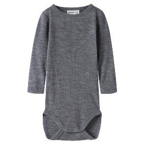 NAME IT Folkstone Gray Wax Wool Body