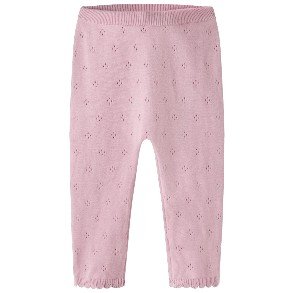 NAME IT Fragrant Lilac Diame Strik Bukser