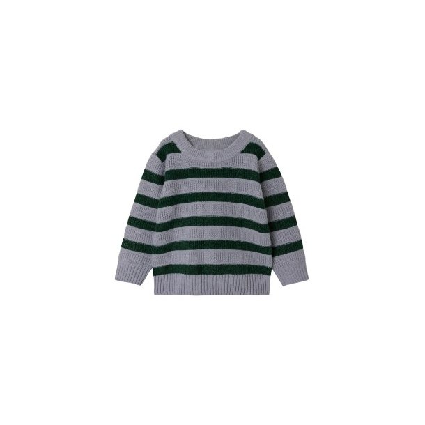 NAME IT Garden Topiary Stor Strik Bluse