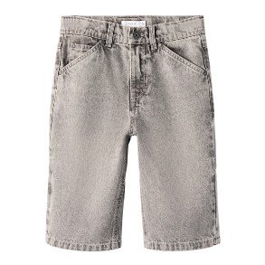 NAME IT Grey Denim Ryan Bermuda Shorts