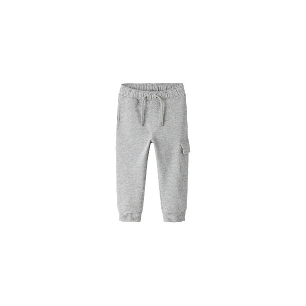 NAME IT Grey Melange Kent Pants