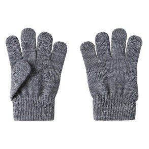 NAME IT Grey Melange Magic Knit Gloves