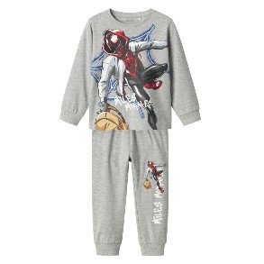 NAME IT Grey Melange Spider Night Set