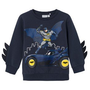 NAME IT India Ink Jacobo Batwheels Bluse