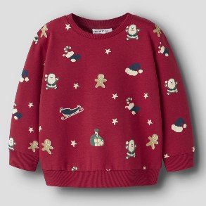 NAME IT Jester Red Rohom Bluse