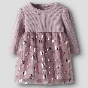NAME IT Keepsake Lilac Sally Dress