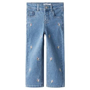 NAME IT Light Blue Ice Cream Rose Jeans