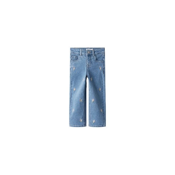 NAME IT Light Blue Ice Cream Rose Jeans