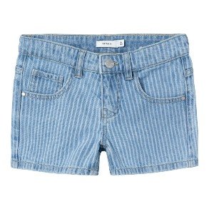 NAME IT Light Blue Rose Denim Shorts