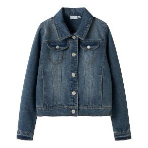 NAME IT Medium Blue Denim Star Jakke