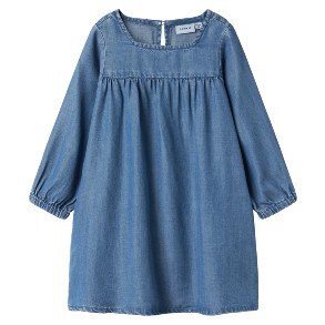 NAME IT Medium Blue Falice Kjole
