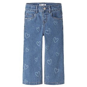 NAME IT Medium Blue Heart Rose Jeans