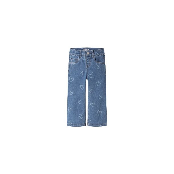 NAME IT Medium Blue Heart Rose Jeans