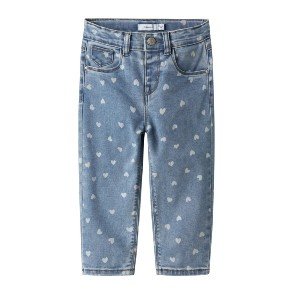 NAME IT Medium Blue Hearts Bella Jeans
