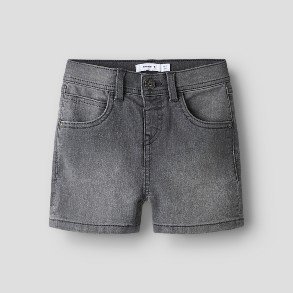 NAME IT Medium Grey Denim Ryan Shorts