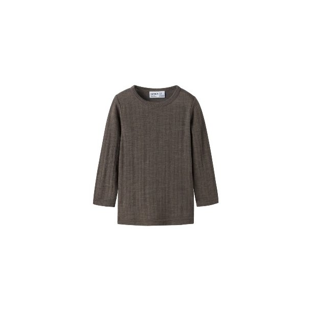 NAME IT Morel Wang Wool Bluse