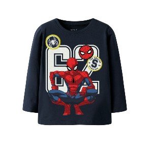 NAME IT Navy Blazer Deep Spider Bluse