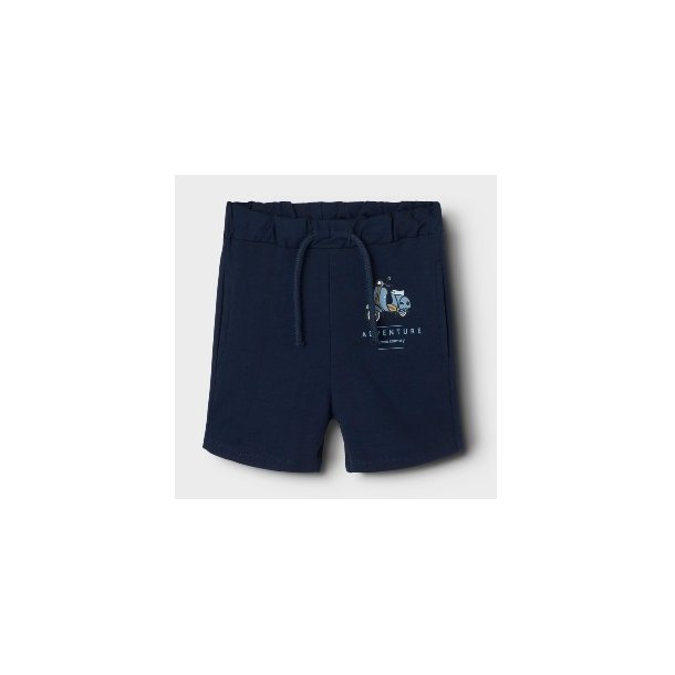 NAME IT Navy Blazer Footer Shorts