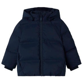 NAME IT Navy Blazer Musk Puffer Jakke