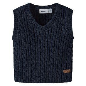 NAME IT Navy Blazer Oman Strik Vest