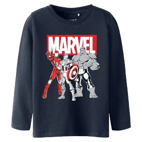 NAME IT Navy Blazer Vodis Marvel Bluse