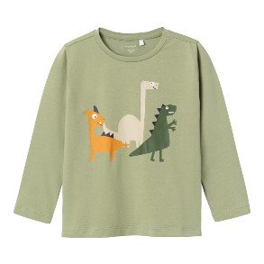 NAME IT Oil Green Monati Bluse