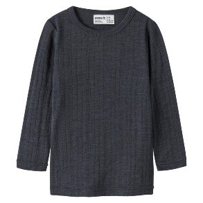 NAME IT Ombre Blue Wang Wool Bluse