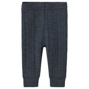 NAME IT Ombre Blue Wang Wool Leggings