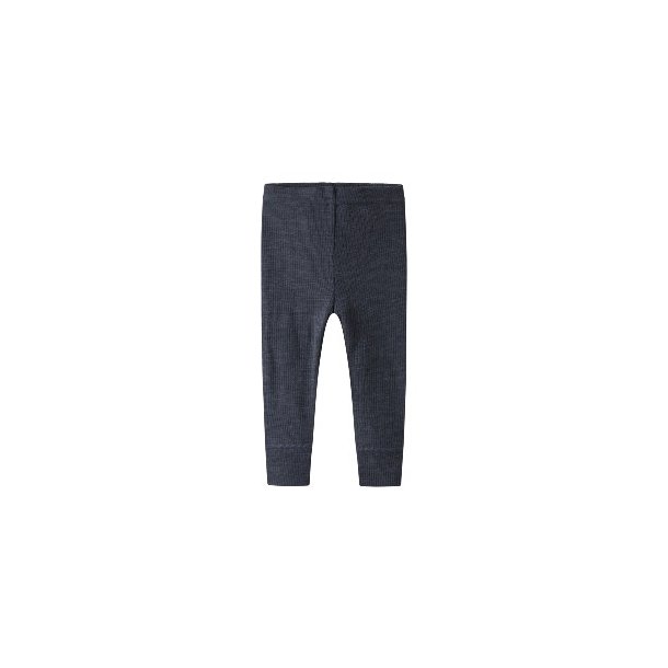 NAME IT Ombre Blue Wax Wool Leggings