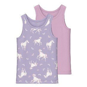 NAME IT Pastel Lilac Horse 2 Pak Undertrje
