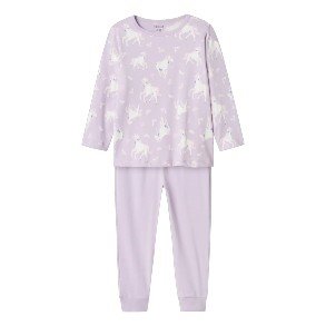 NAME IT Pastel Lilac Horse Night Set