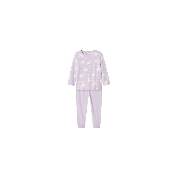 NAME IT Pastel Lilac Horse Night Set