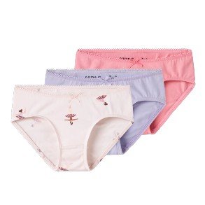 NAME IT Pearl Ballerina 3 Pack Briefs