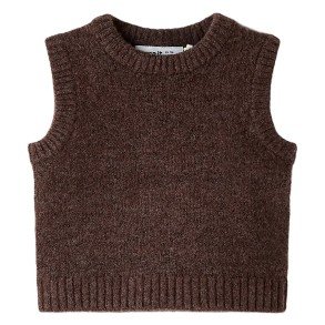 NAME IT Peppercorn Fyly Strik Vest