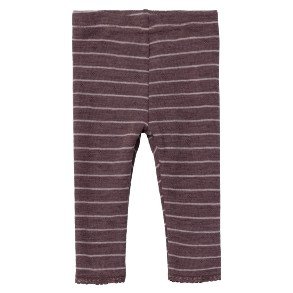 NAME IT Peppercorn Stripes Wang Wool Leggings