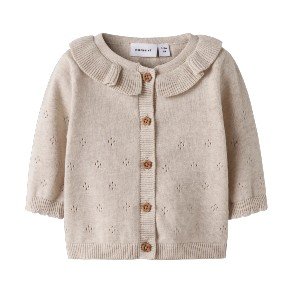 NAME IT Peyote Melange Diame Strik Cardigan