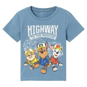 NAME IT Provincial Blue Mario Paw Patrol T Shirt