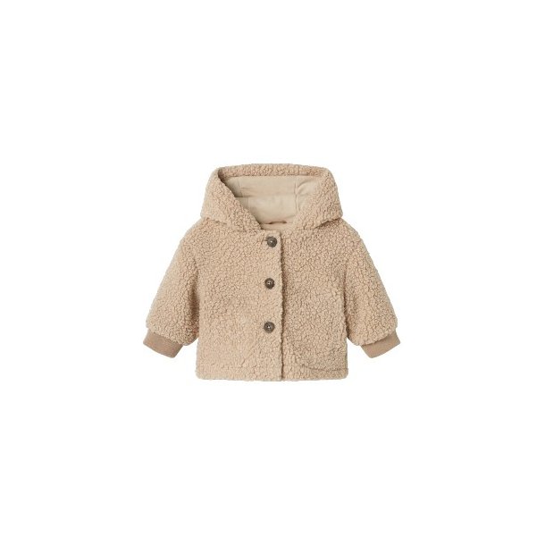 NAME IT Pure Cashmere Milo Teddy Jakke