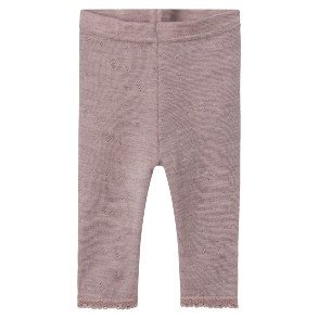 NAME IT Purple Dove Wang Wool Leggings