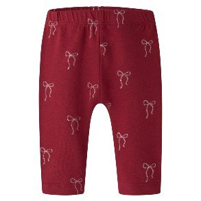 NAME IT Red Dahlia Ratia Leggings