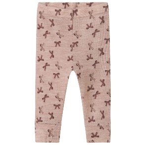 NAME IT Shadow Gray Bowe Wang Wool Leggings