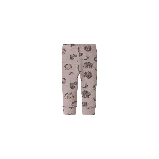 NAME IT Shadow Gray Unicorn Wilit Wool Leggings