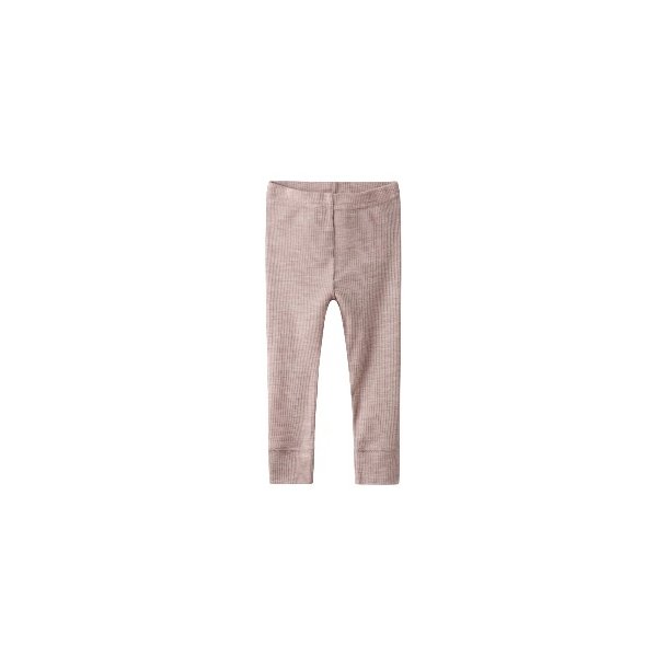 NAME IT Shadow Gray Wax Wool Leggings