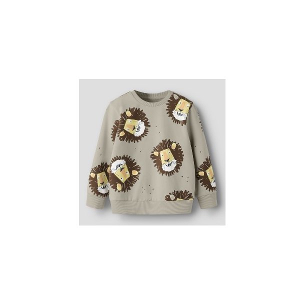 NAME IT Silver Lining All Over Print Saku Bluse