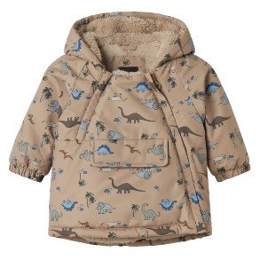 NAME IT Silver Mink Snow Jakke