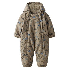 NAME IT Silver Mink Snow Suit