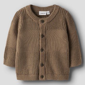 NAME IT Toasted Coconut Boys Cardigan