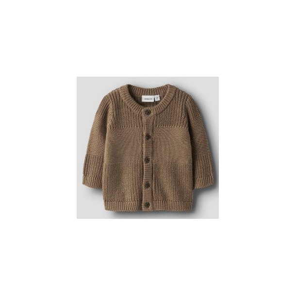 NAME IT Toasted Coconut Boys Cardigan
